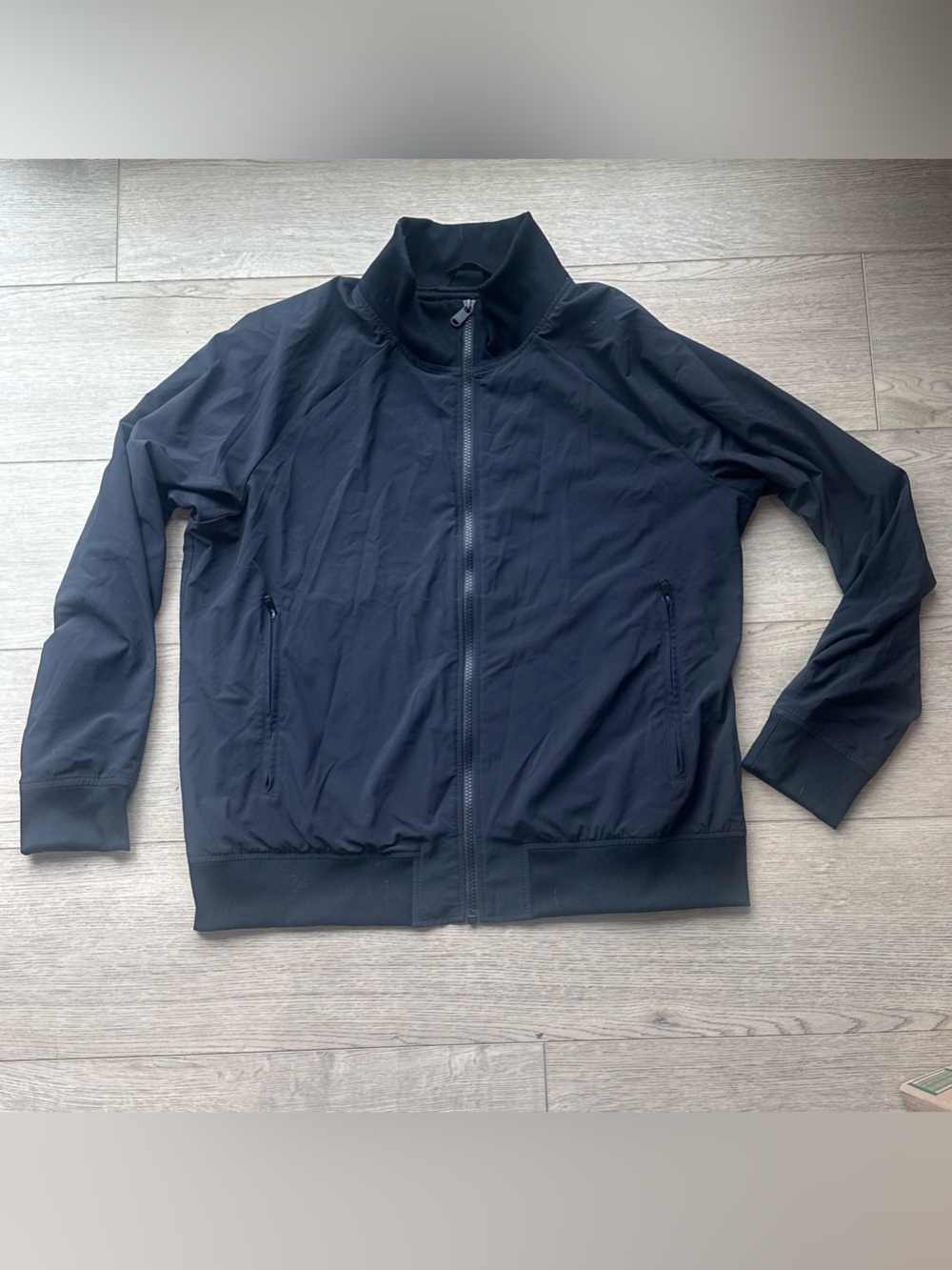 Athleta‎ Brooklyn Bomber Jacket II Women’s XL Black Full Zip Athleisure